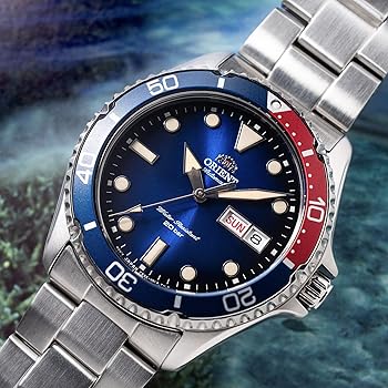 オリエント　ORIENT Waterresist 10BAR ブルーダイヤル オリエントORIENT Waterresist 10BAR ブルーダイヤル